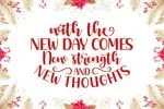 New Year Holiday Font