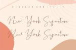New York Signature Font