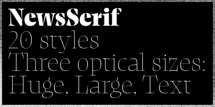 NewsSerif Font Family