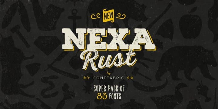 Nexa Rust Font