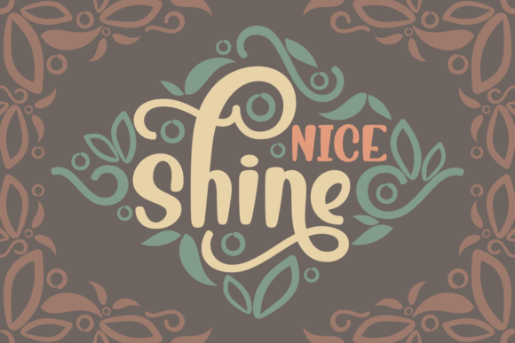 Nice Shine Font