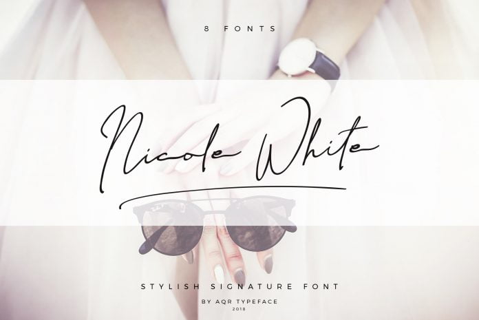 Nicole White Font