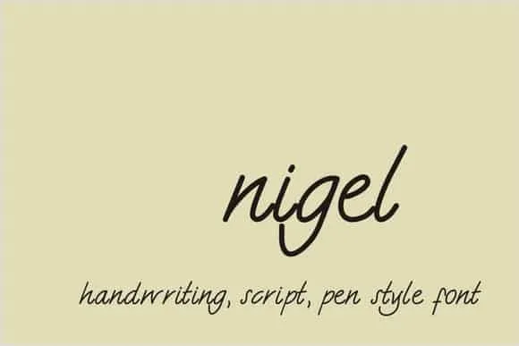 Nigel Font