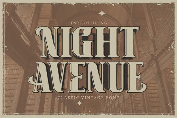 Night Avenue Font