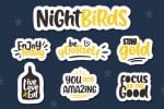 Night Birds Font