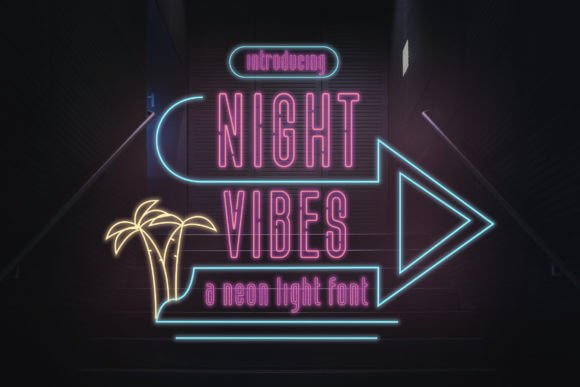 Night Vibes Font