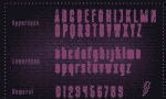 Night Vibes - Neon Light Font