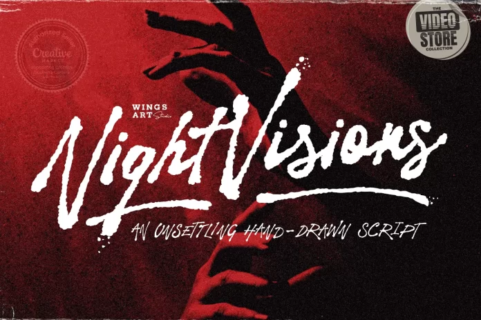Night Visions Brush Script Font