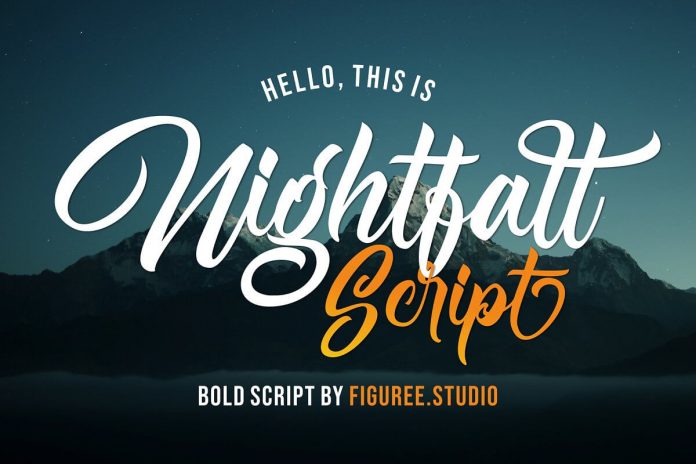 Nightfall Script Font
