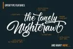 Nightfall Script Font
