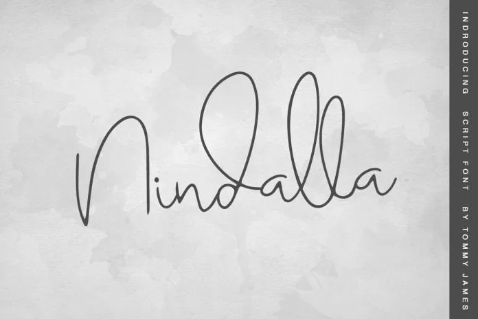 Nindalla Font