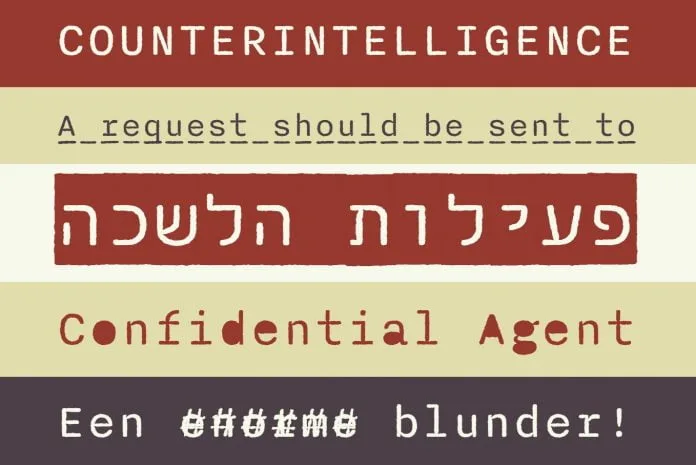 Nitti Typewriter Font