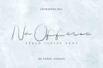 No Offense Font
