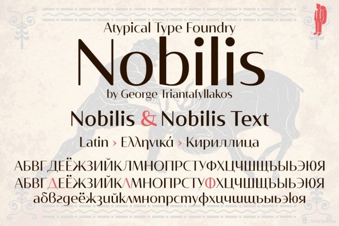 Nobilis & Nobilis Text Font
