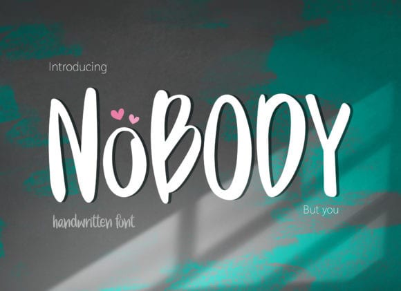 Nobody Font