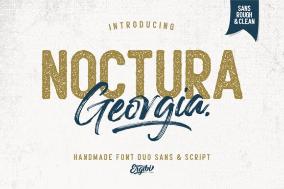 Noctura Georgia Font