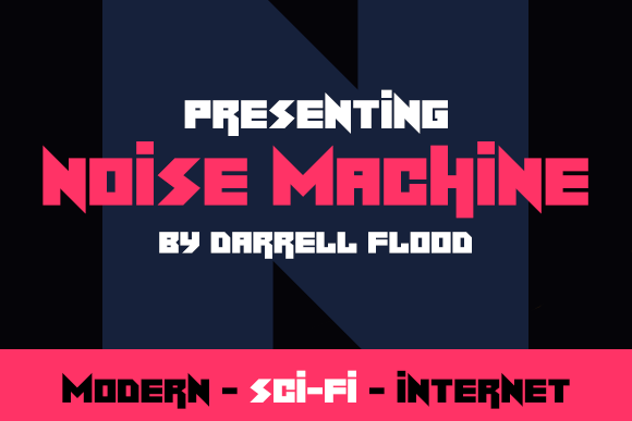 Noise Machine Font