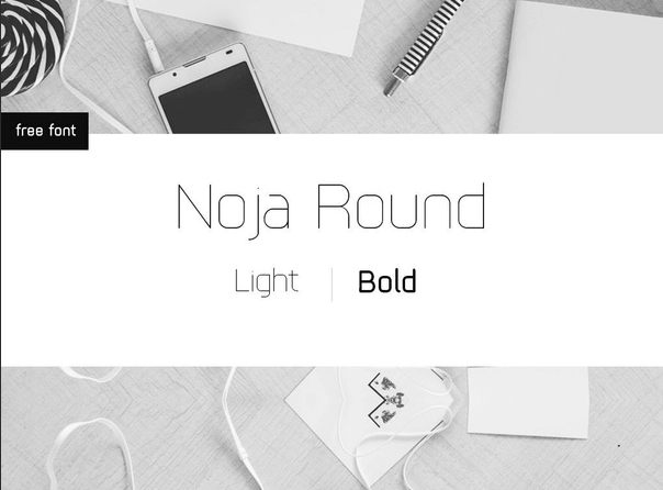 Noja Round Font