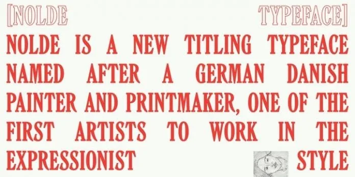 Nolde Font