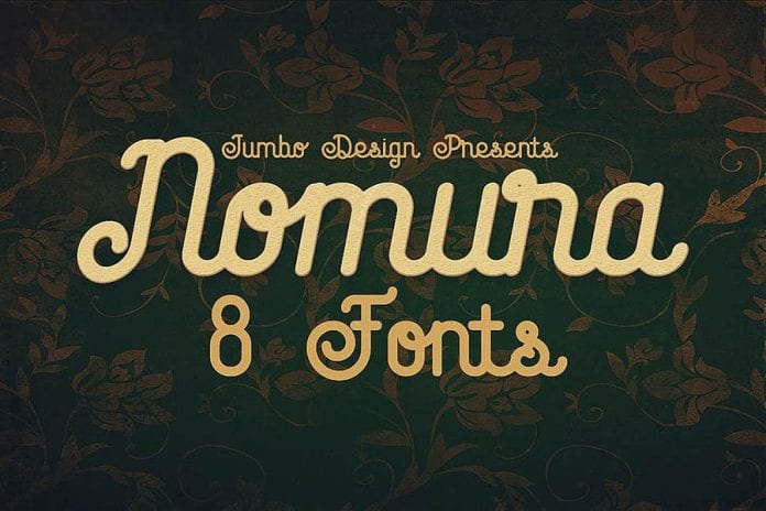 Nomura Vintage Style Font
