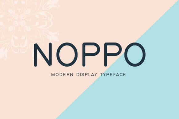 Noppo Font