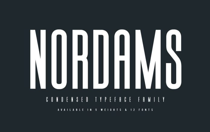 Nordams Sans Serif Font