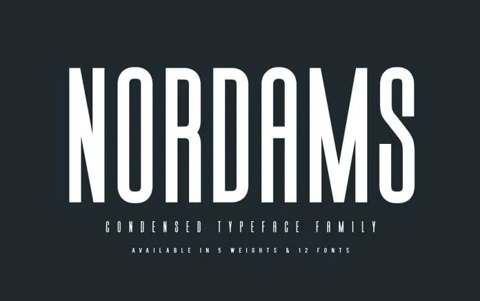 Nordams Sans Serif Font