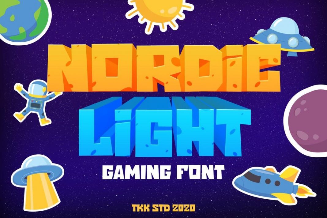 Nordic Light - Gaming Font