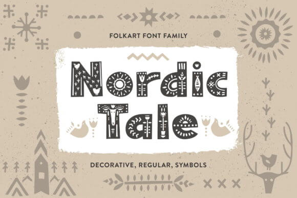 Nordic Tale Family Font