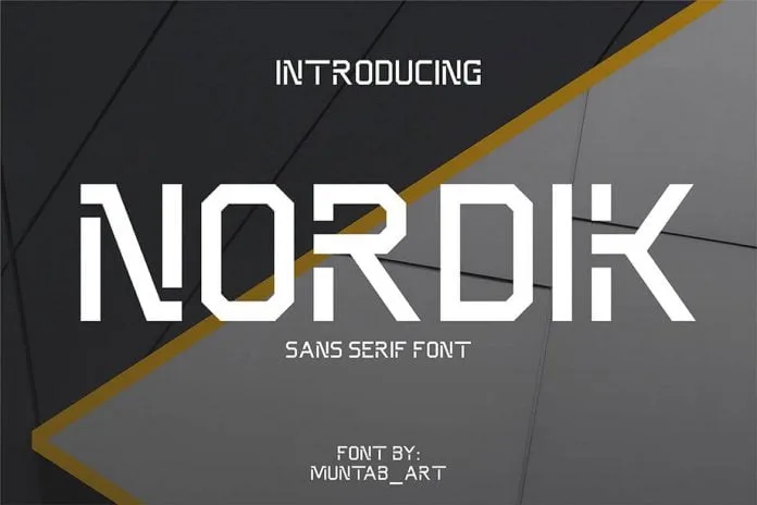 Nordik Future Font