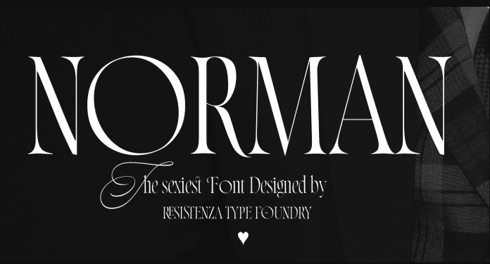 Norman by Resistenza Font