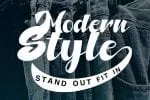 North Blue Font