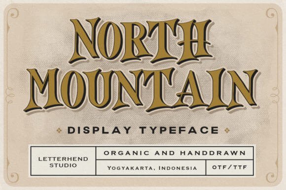 North Mountain Font