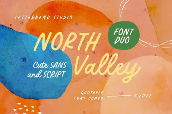 North Valley Font North Valley Font