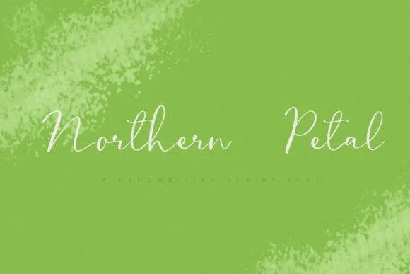 Northern Petal Font