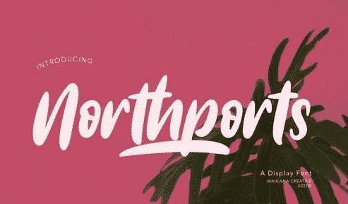 Northports Display Font