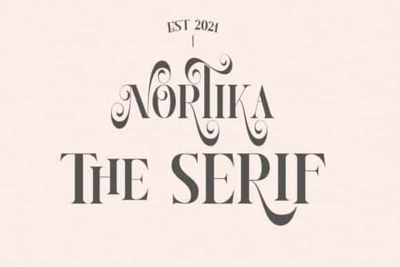 Nortika The Serif Font