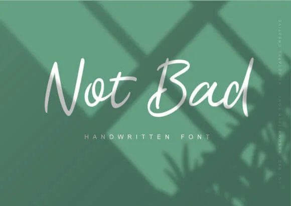 Not Bad Font