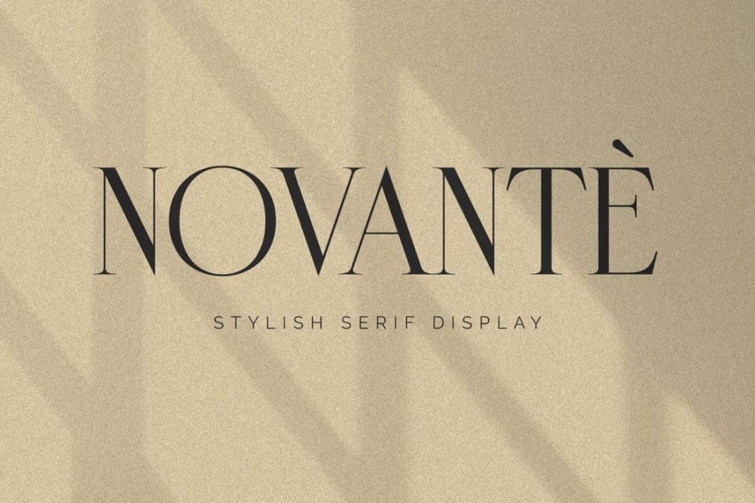 Novante - Display Serif Font