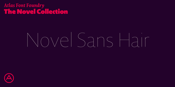 Novel Sans Hair Pro Font Family