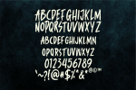 Noveld Horror Brush Font