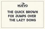 Nuevo Font