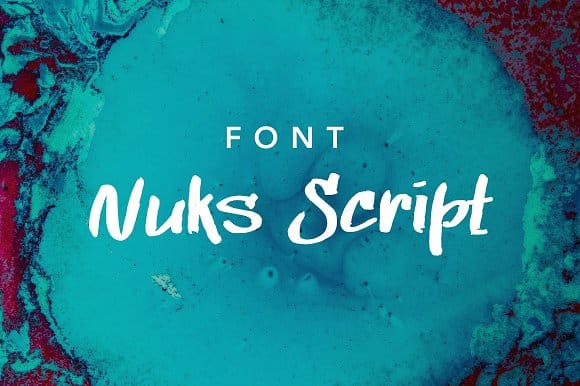 Nuks Font Script Brush