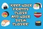 OKASHI - faux japanese font
