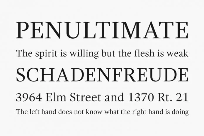 Gandhi Serif Font