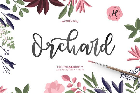 ORCHARD MODERN CALLIGRAPHY