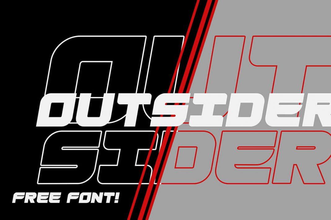 OUTSIDER - Creative Display Font