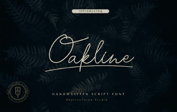 Oakline Font