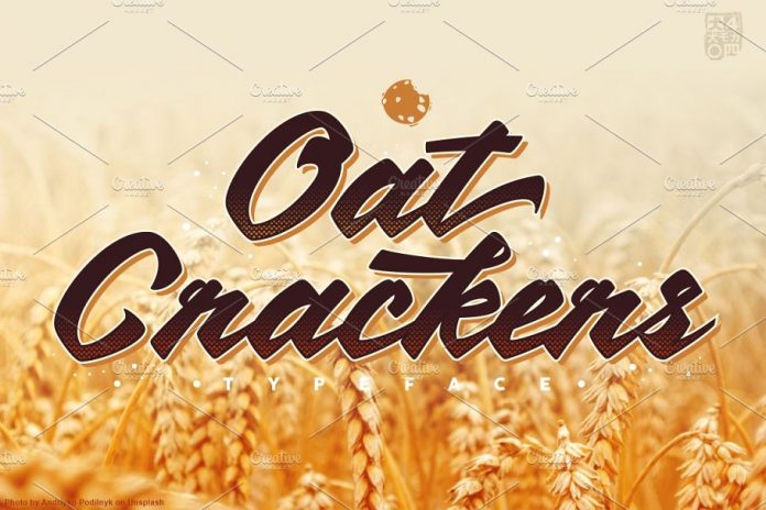 OatCrackers v01 font