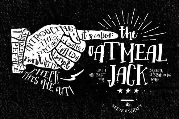 Oatmeal Jack Font